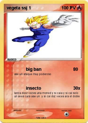 Pokemon vegeta ssj 1