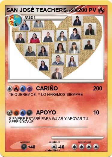 Pokemon SAN JOSÉ TEACHERS