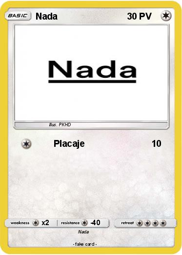 Pokemon Nada