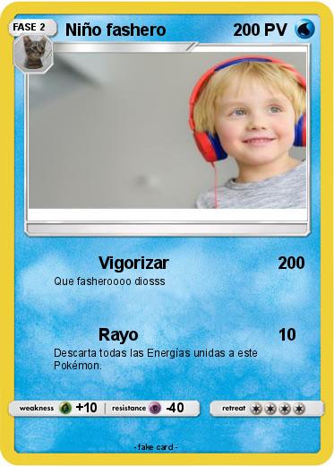 Pokemon Niño fashero