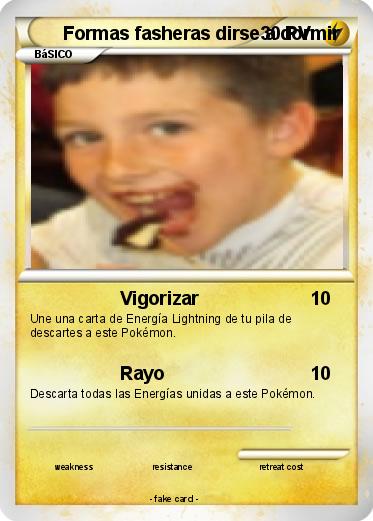 Pokemon Formas fasheras dirse a dormir