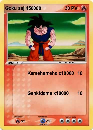 Pokemon Goku ssj 450000
