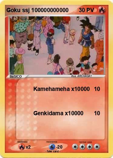 Pokemon Goku ssj 100000000000