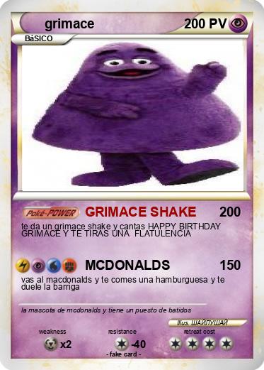 Pokemon grimace