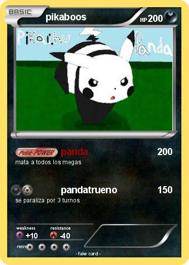 Pokemon pikaboos