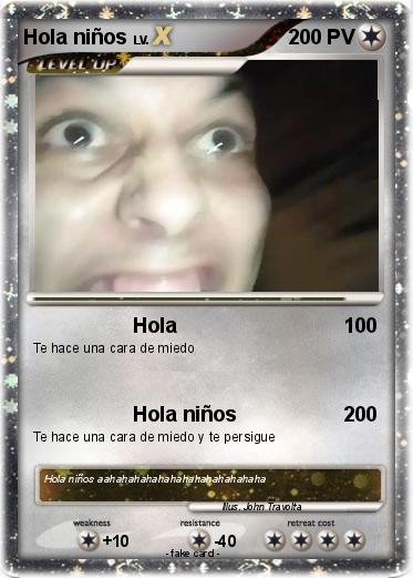 Pokemon Hola niños