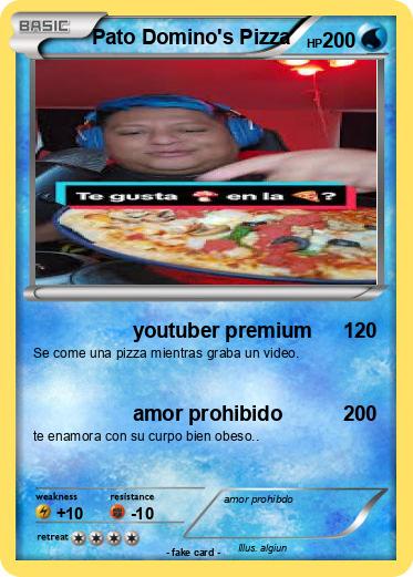 Pokemon Pato Domino's Pizza