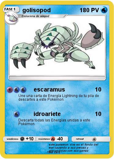 Pokemon golisopod