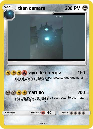 Pokemon titan cámara