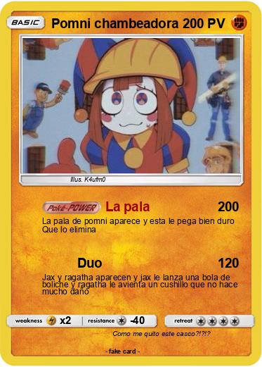 Pokemon Pomni chambeadora