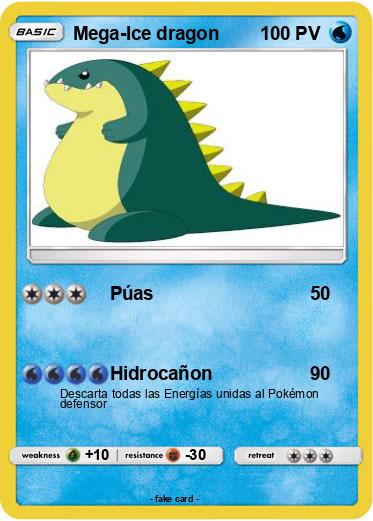 Pokemon Mega-Ice dragon