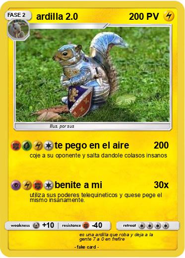 Pokemon ardilla 2.0