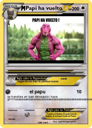 Pokemon Papi ha vuelto