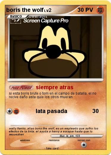 Pokemon boris the wolf