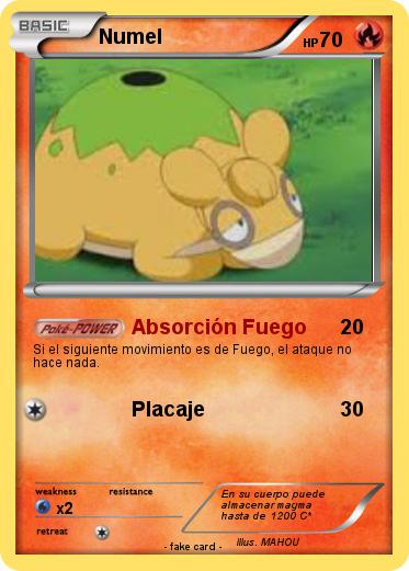 Pokemon Numel