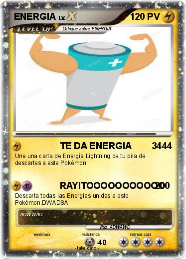 Pokemon ENERGIA