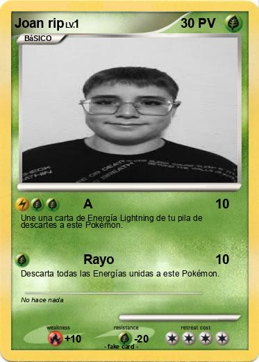 Pokemon Joan rip