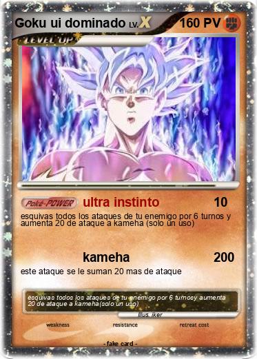 Pokemon Goku ui dominado