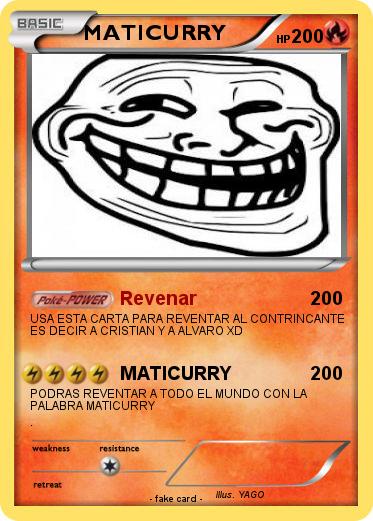 Pokemon MATICURRY