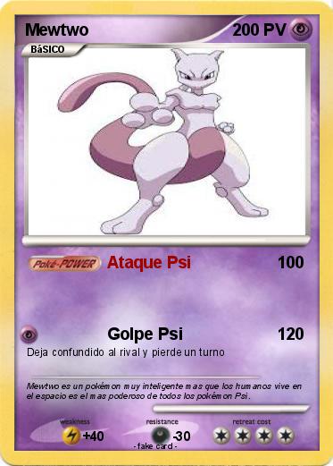 Pokemon Mewtwo