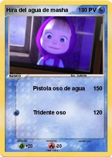 Pokemon Hira del agua de masha