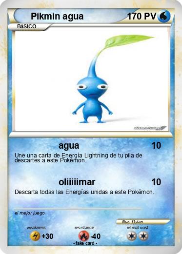 Pokemon Pikmin agua