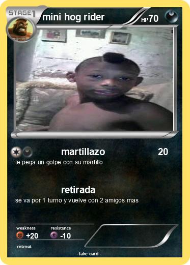 Pokemon mini hog rider