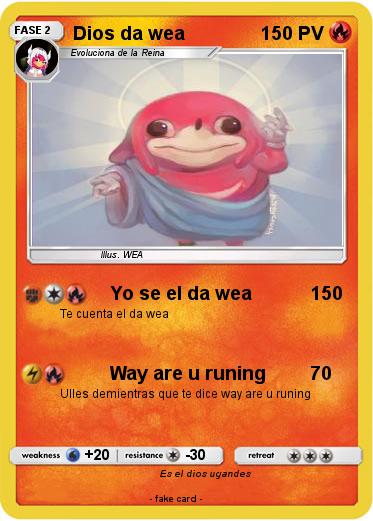 Pokemon Dios da wea