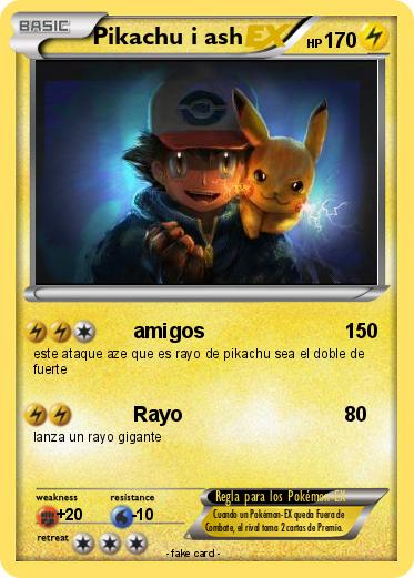 Pokemon Pikachu i ash