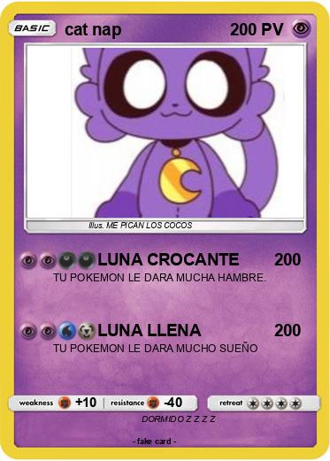 Pokemon cat nap