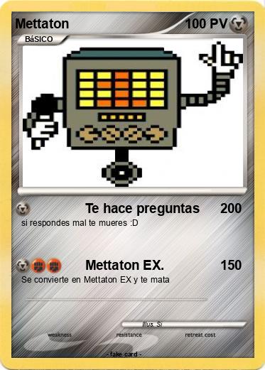 Pokemon Mettaton