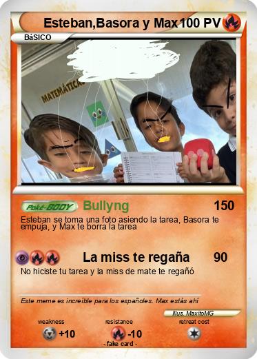 Pokemon Esteban,Basora y Max