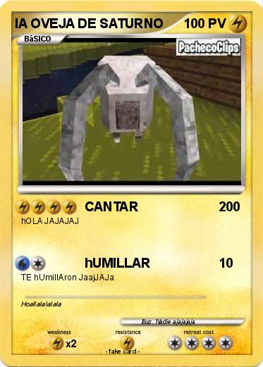 Pokemon lA OVEJA DE SATURNO