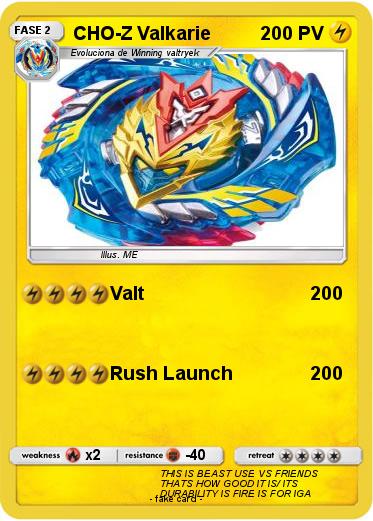 Pokemon CHO-Z Valkarie