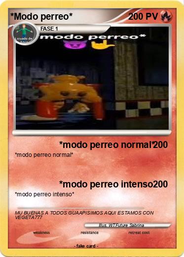 Pokemon *Modo perreo*