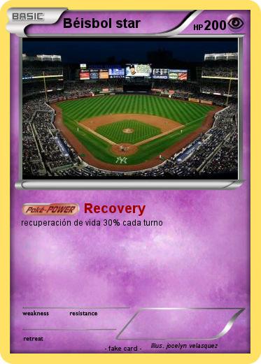 Pokemon Béisbol star