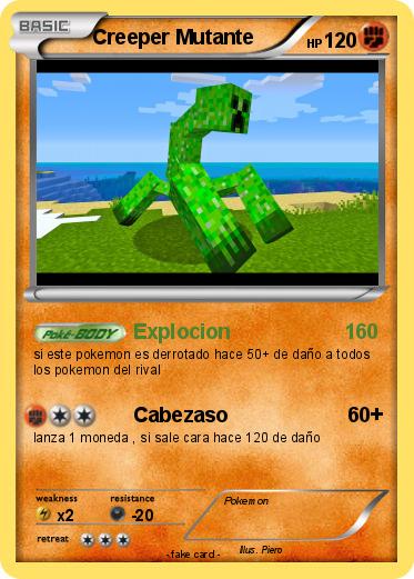 Pokemon Creeper Mutante