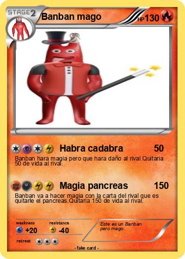 Pokemon Banban mago