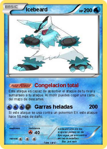 Pokemon Icebeard
