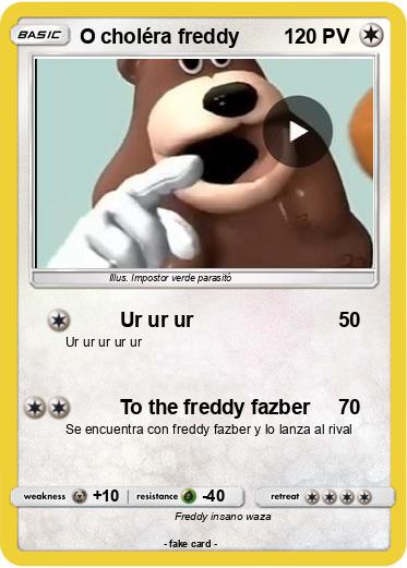 Pokemon O choléra freddy