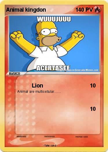 Pokemon Animal kingdon