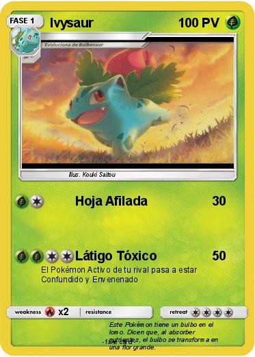 Pokemon Ivysaur