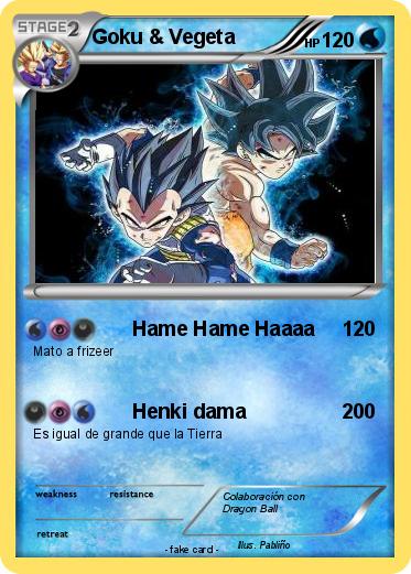 Pokemon Goku & Vegeta