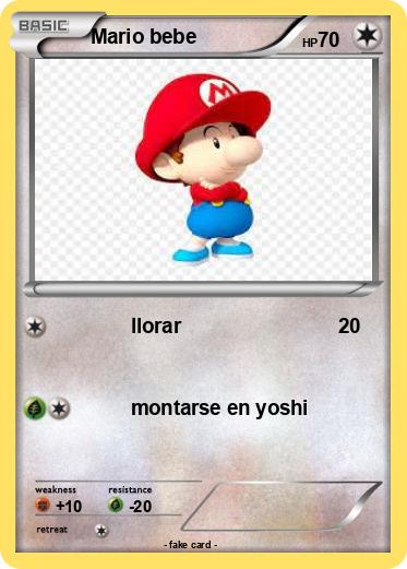 Pokemon Mario bebe