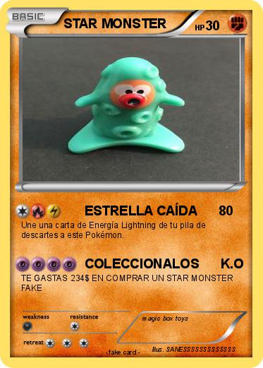 Pokemon STAR MONSTER