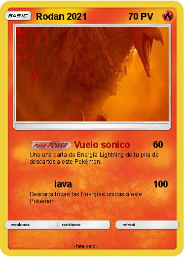 Pokemon Rodan 2021