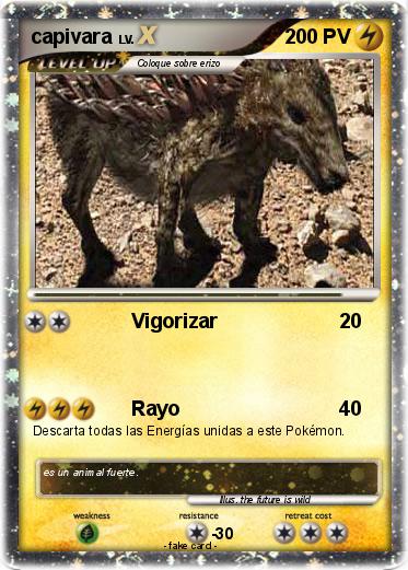 Pokemon capivara