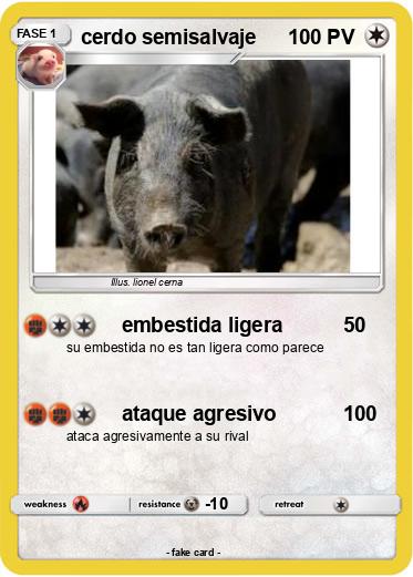 Pokemon cerdo semisalvaje