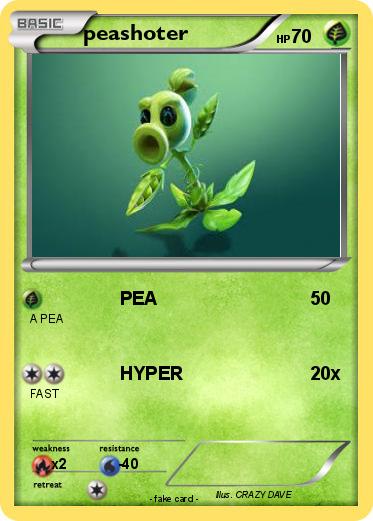 Pokemon peashoter