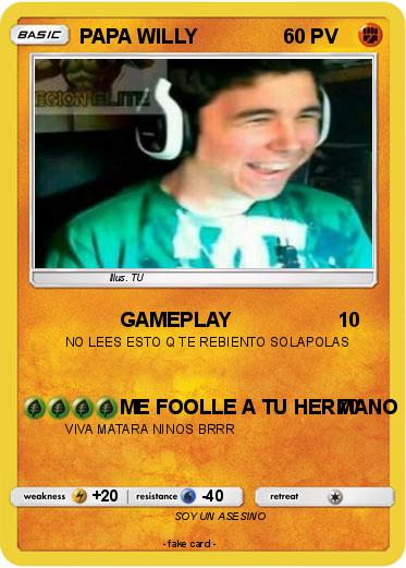 Pokemon PAPA WILLY